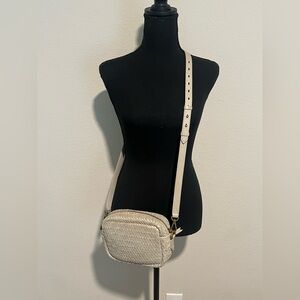 Madewell Mint Green Woven Crossbody Bag